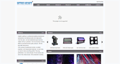 Desktop Screenshot of htklight.com